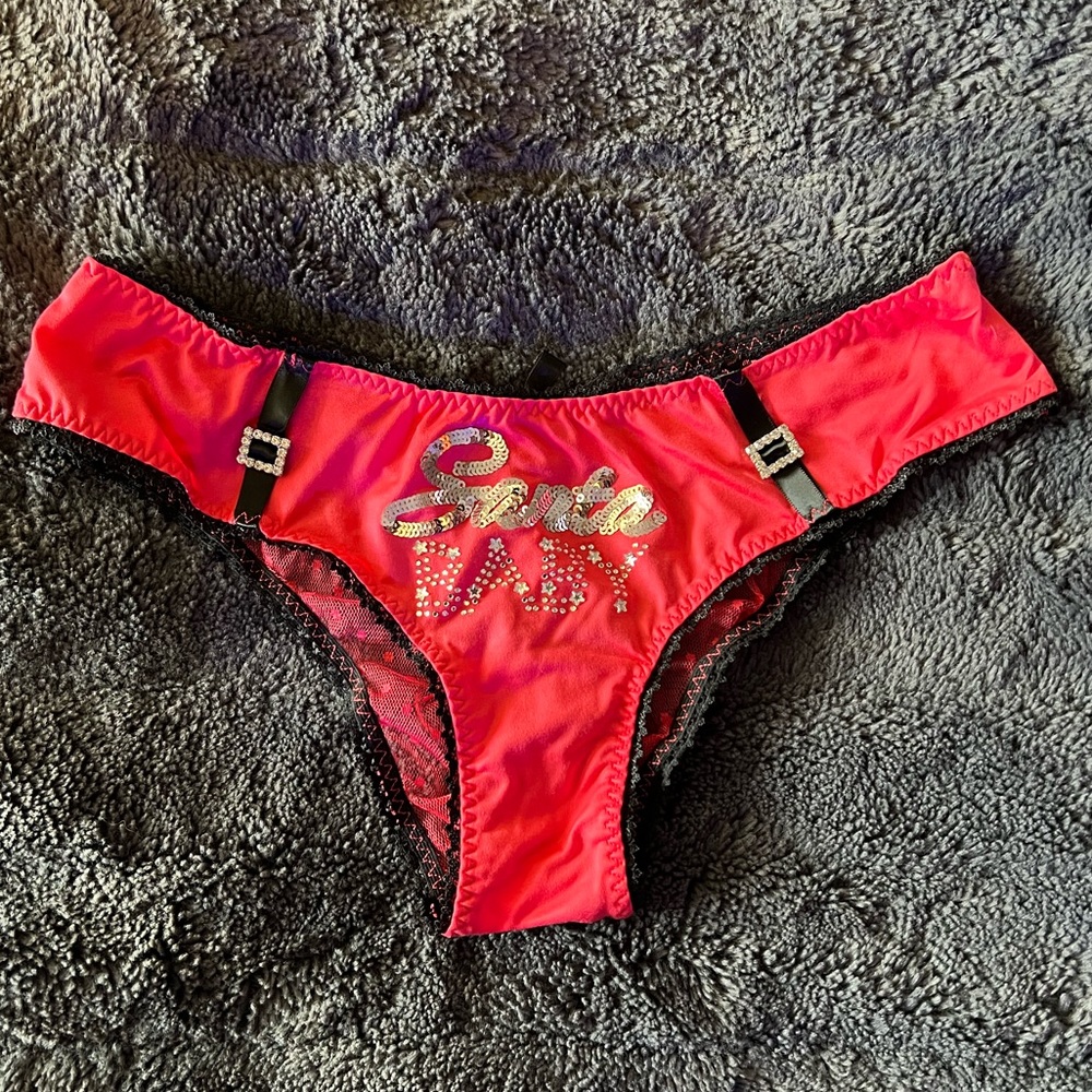 Victoria’s Secret, “Santa Baby” Red Panty, SMALL